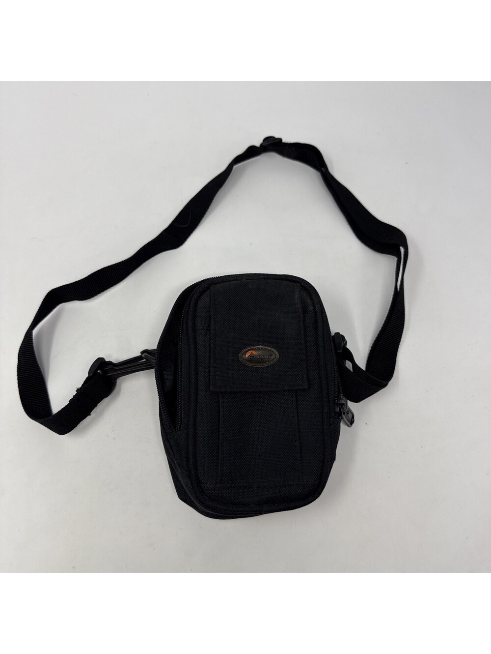 Lowepro Padded Camera Black Case Z20 Bag w/ Shoulder Strap Belt Strap